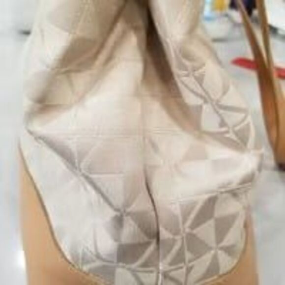 Maxx new york leather trim shoulder bag handbag purse - Picture 8 of 12